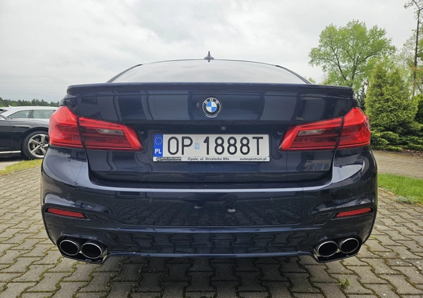 BMW Seria 5 cena 255000 przebieg: 164000, rok produkcji 2018 z Reszel małe 529